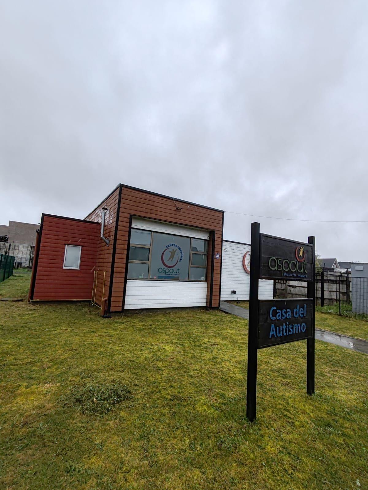 Frontis de la Casa del Autismo, sede de ASPAUT